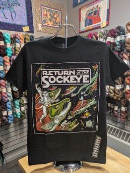 "Return of the Sockeye" Hoodie by Ray Troll