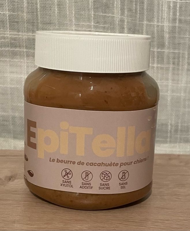EpiTella - Beurre de cacahuètes pour chien !