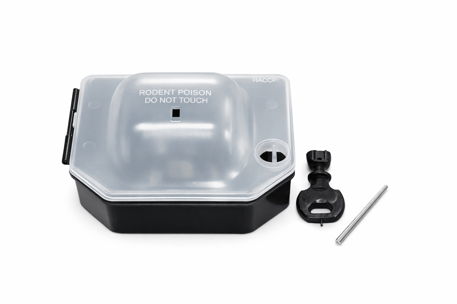 Lot de 2 pièges à souris sécurisé avec 1 tapette intégrée