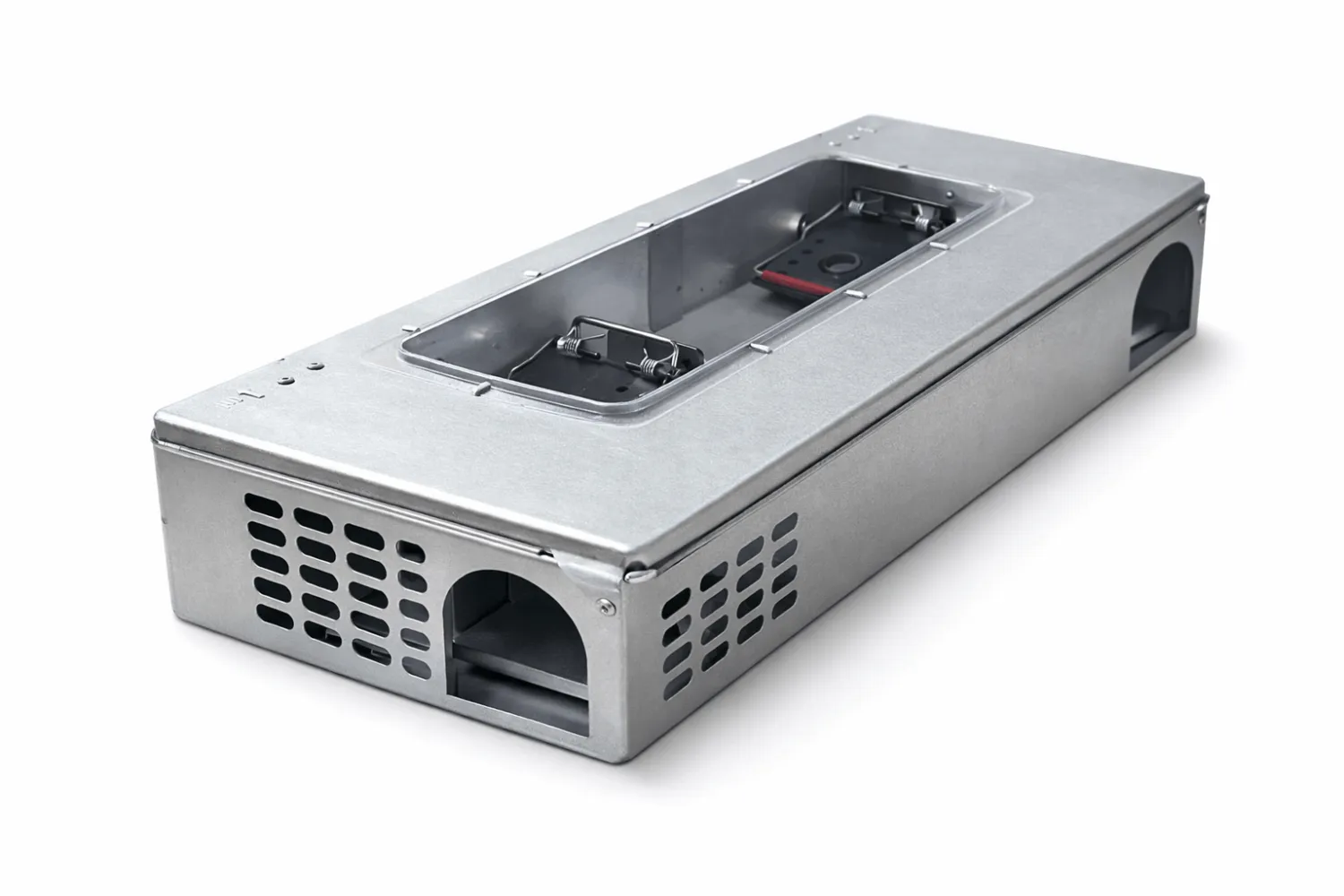 Piège à rats sécurisé avec 2 tapettes intégrées - Multicatch