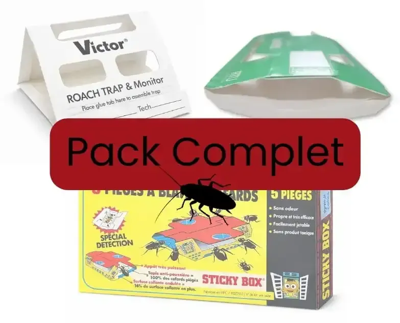 Pack Anti-cafards
