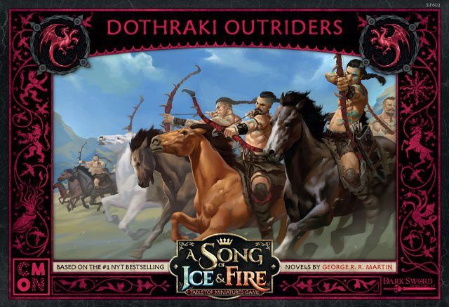 A song of Ice and Fire Dothraki Outriders