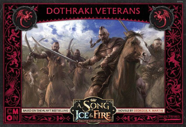 A song of Ice and Fire Dothraki Veterans