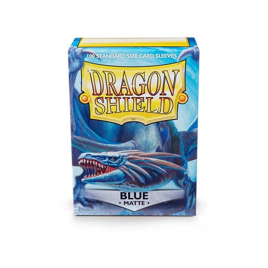 Sleeves: Dragon Shield: Matte: Blue