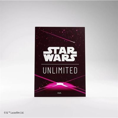 Sleeves: Star Wars: Unlimited: Art Sleeves: Card Back Magenta (60)