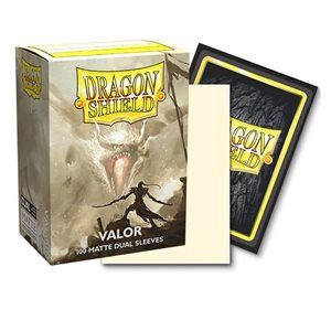 Sleeves: Dragon Shield: Matte DUAL: Valor (Ivory)