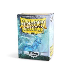 Sleeves: Dragon Shield: Matte: Clear