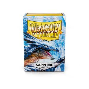 Sleeves: Dragon Shield: Matte: Sapphire