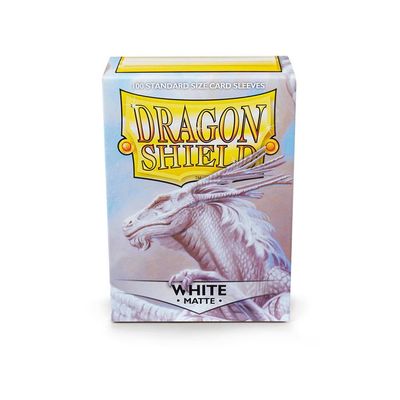 Sleeves: Dragon Shield: Matte: White (100)