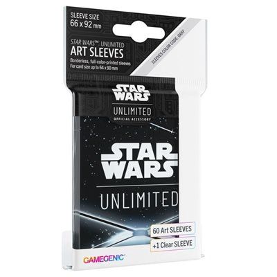 Sleeves: Star Wars: Unlimited: Art Sleeves: Card Back White (60)