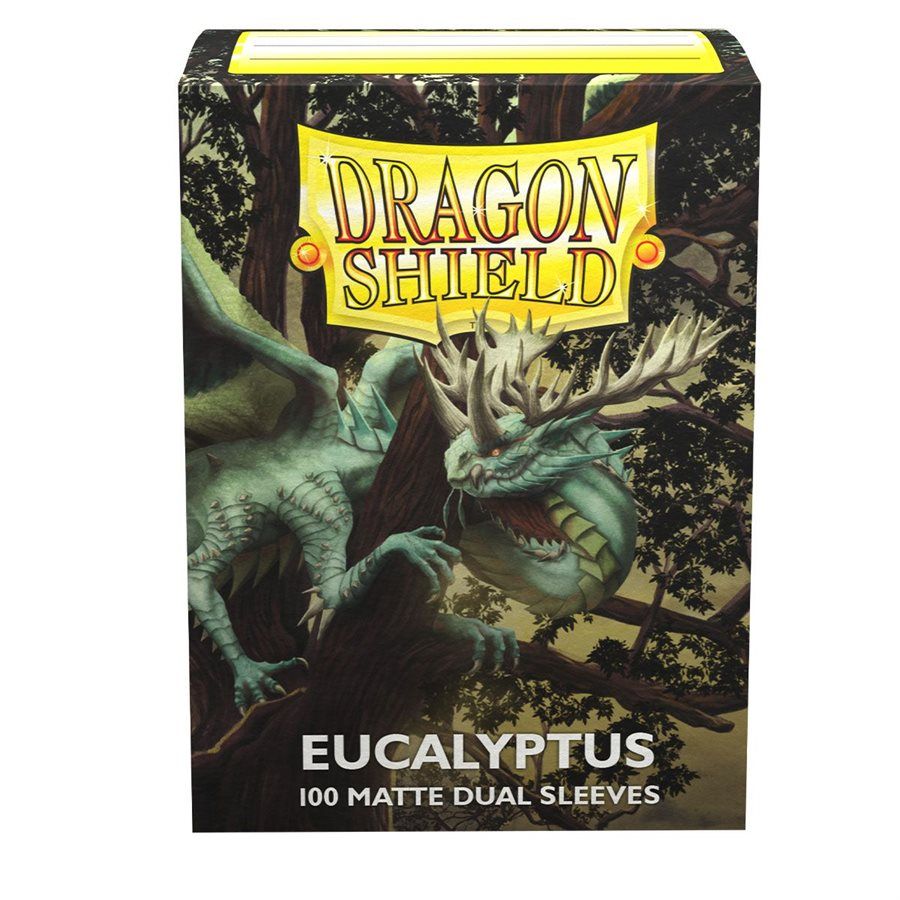 Sleeves: Dragon Shield: Matte DUAL: Eucalyptus (Green) (100)