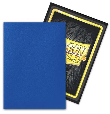 Sleeves: Dragon Shield: Matte DUAL: Wisdom (Blue) (100)