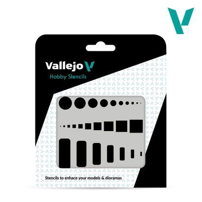 Vallejo Stencils Air Markings Access Trap Doors
