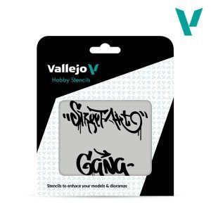 Vallejo Stencils lettering and signs street art 2