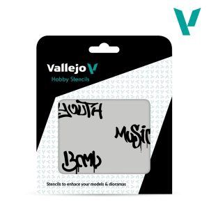 Vallejo Stencils lettering and signs street art 1