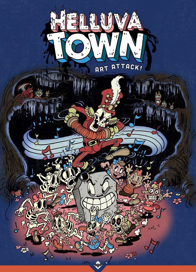 Helluva Town: Cartoon Gangster RPG - Art Attack!