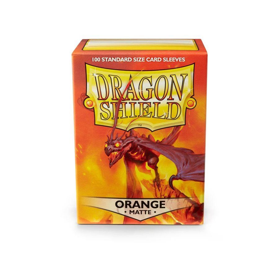 Sleeves: Dragon Shield: Matte: Orange
