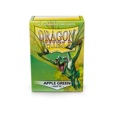 Sleeves: Dragon Shield: Matte: Apple Green