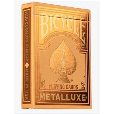 Bicycle Playing Cards - Metalluxe: Orange