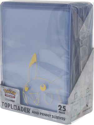 Ultra Pro Topload 3X4 35PT And Penny Sleeve Combo Pack 25CT Pikachu