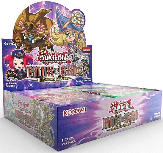 YuGiOh Battles of Legend Glorious Gallery Booster Pack
