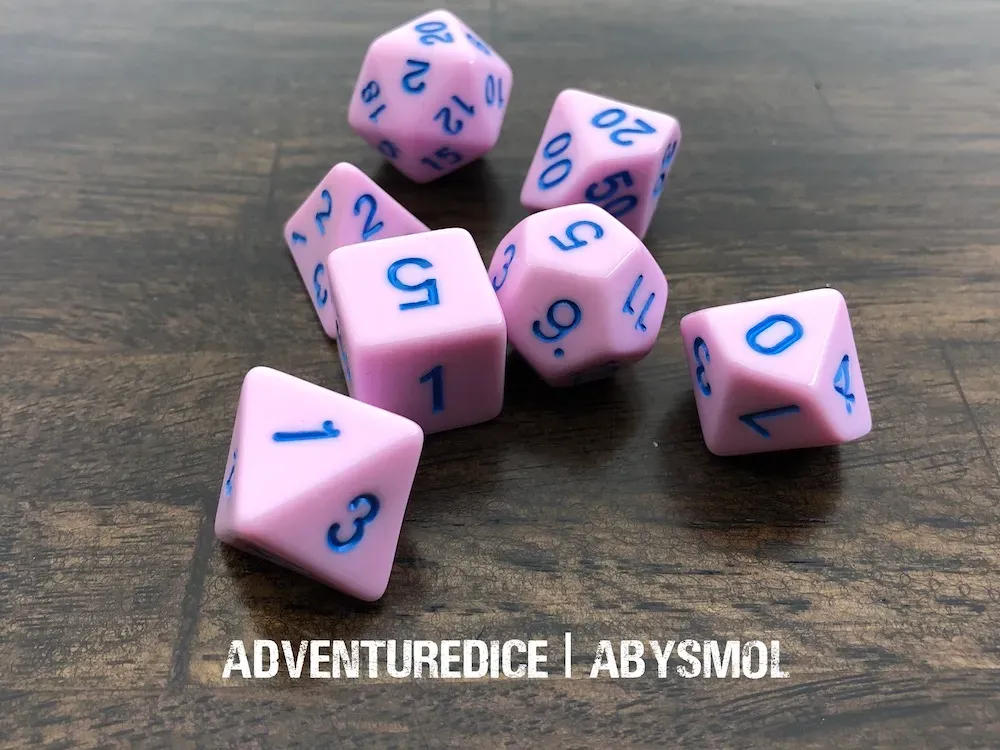 Abysmol dice set