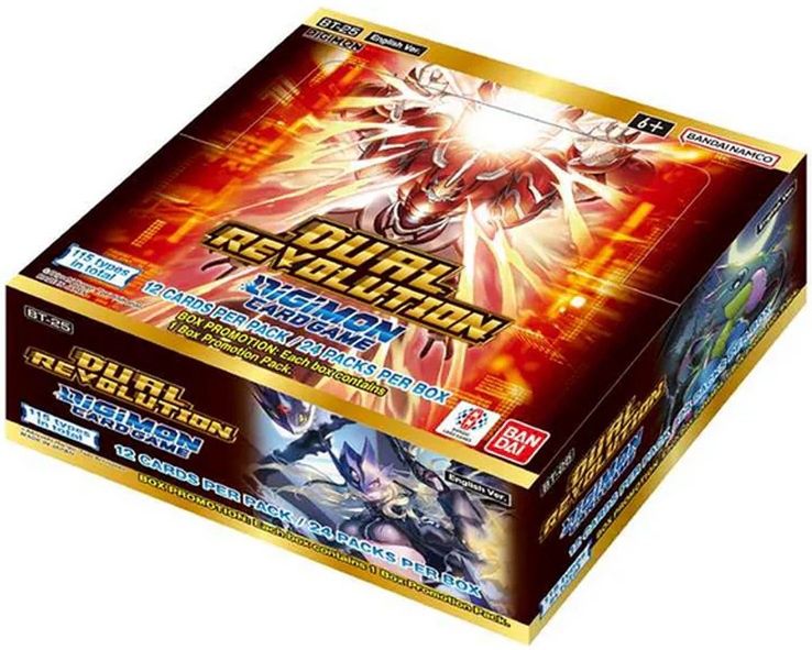 Digimon CG BT-25 Dual Revolution Booster Pack