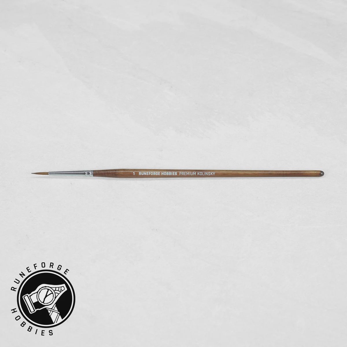 Runeforge Hobbies Premium Kolinsky Brushes - Size 1