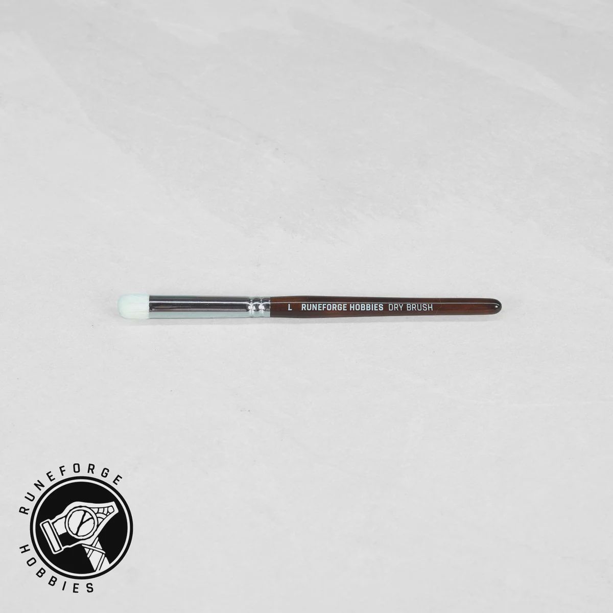 Runeforge Hobbies Natural Dry Brushes - L