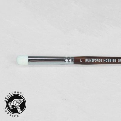 Runeforge Hobbies Natural Dry Brushes - L