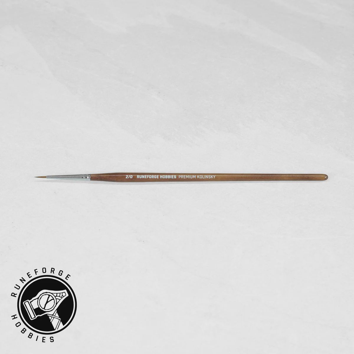 Runeforge Hobbies Premium Kolinsky Brushes - Size 2/0