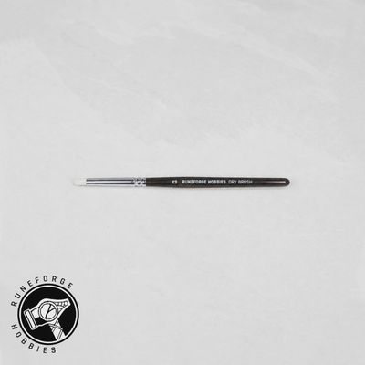 Runeforge Hobbies Natural Dry Brushes - XS