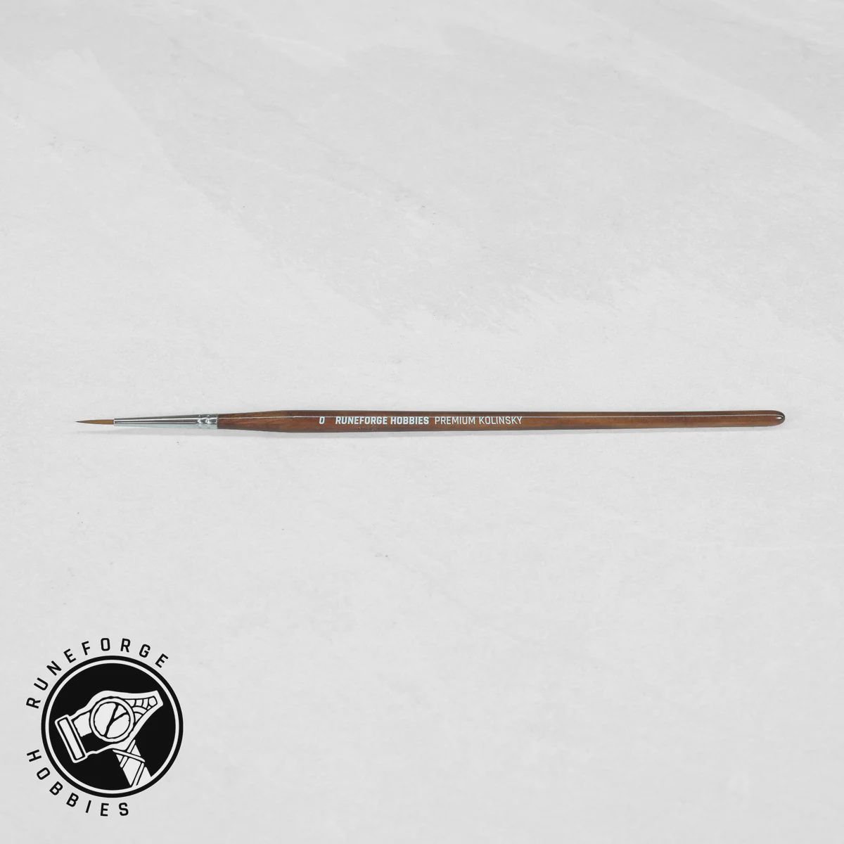 Runeforge Hobbies Premium Kolinsky Brushes - Size 0