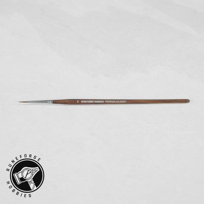 Runeforge Hobbies Premium Kolinsky Brushes - Size 0