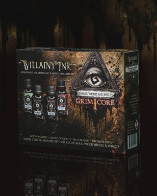 - Handcrafted Enamel Washes 30ml - Grim Core Set I x4 colors