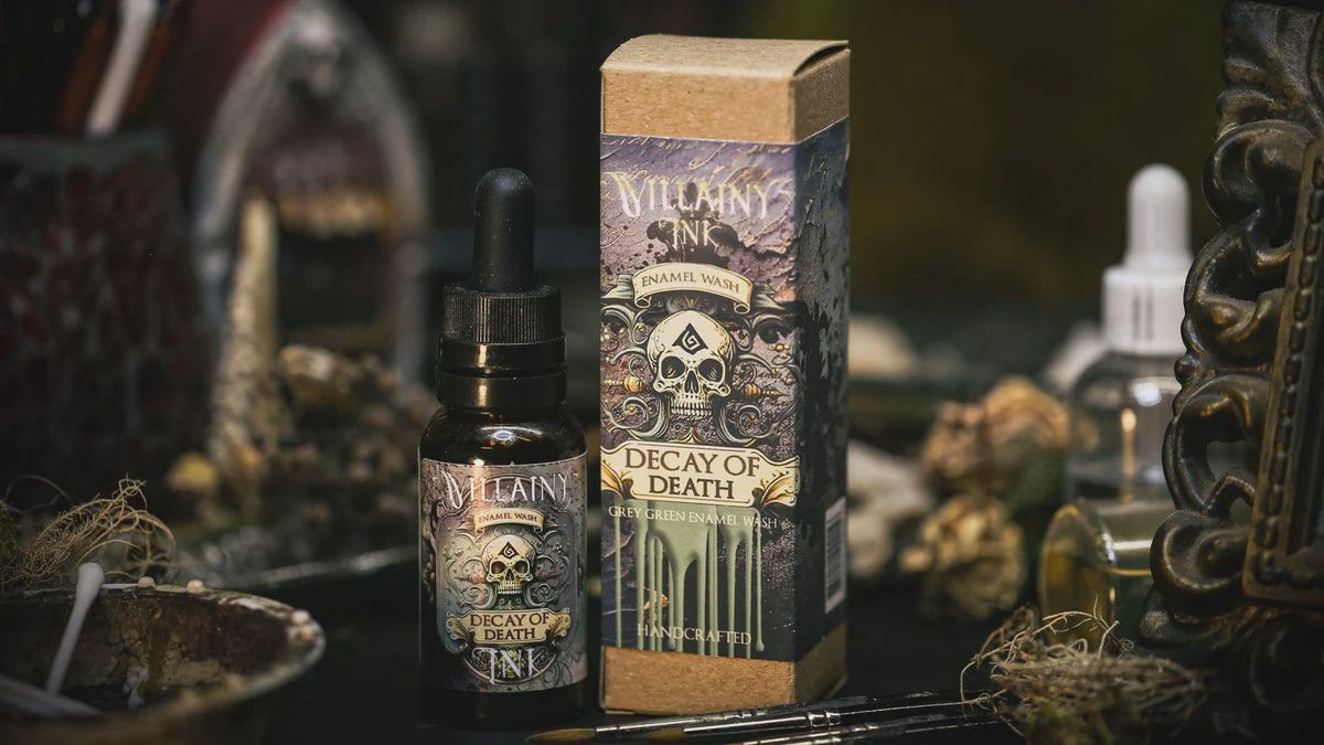 Villainy Inks Phase I - Handcrafted Enamel Washes 30ml - Decay of Death