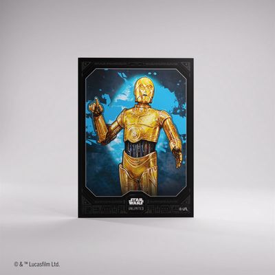 Sleeves: Star Wars: Unlimited - A Lawless Time: Art Sleeve: C-3PO (60)