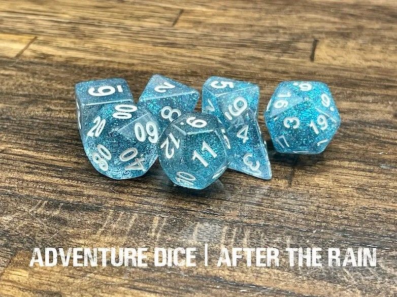 After the Rain dice set