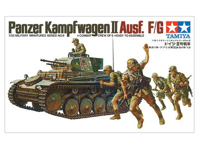 German Panzerkampfwagen II Scale 1/35