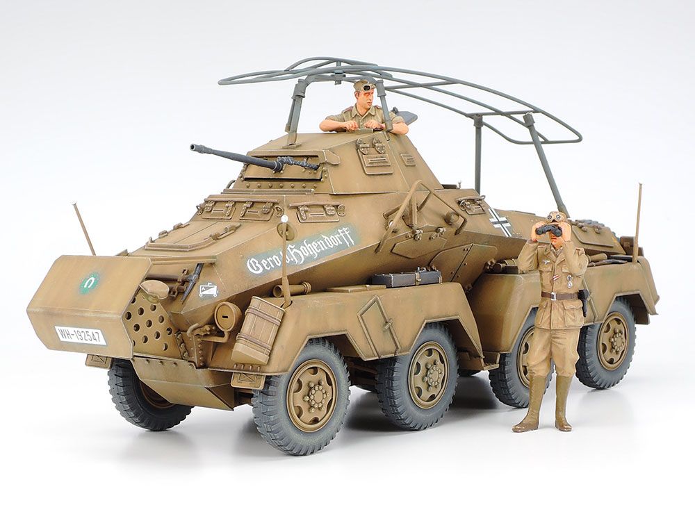 German 8-Wheeled Heavy Armored Car Sd.Kfz.232 "AFRICA-CORPS" Scale 1/35