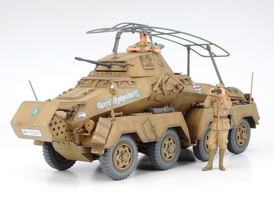 German 8-Wheeled Heavy Armored Car Sd.Kfz.232 "AFRICA-CORPS" Scale 1/35