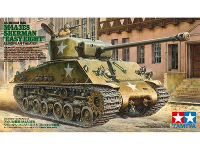 U.S. Medium Tank M4A3E8 Sherman "EASY EIGHT" European Theater Scale 1/35