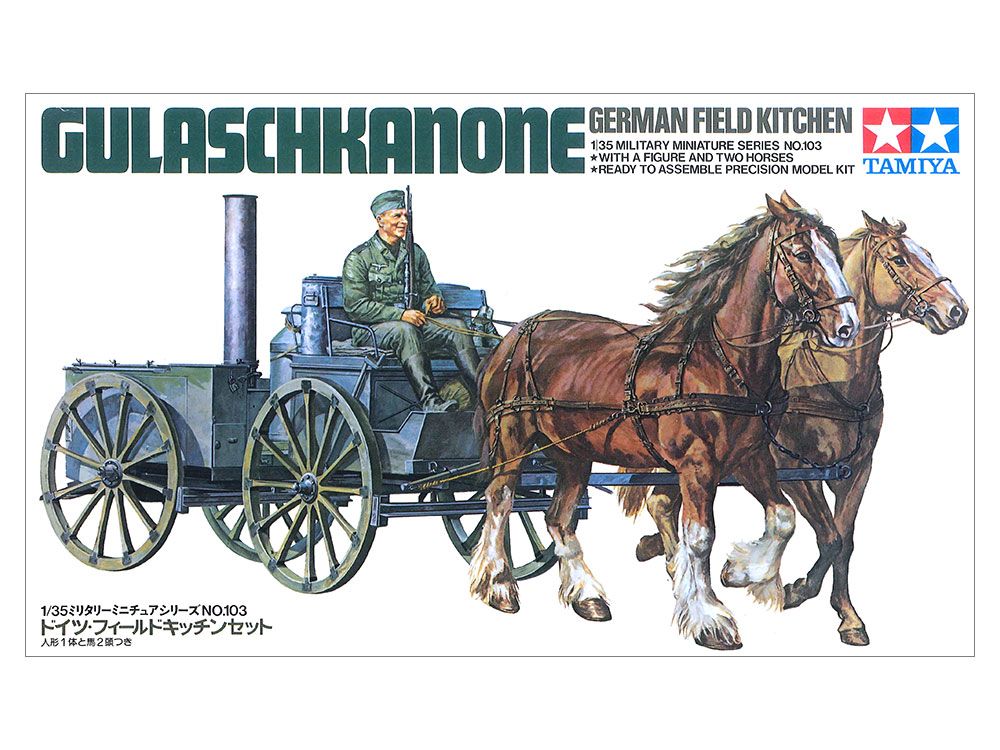German Field Kitchen Scale 1/35