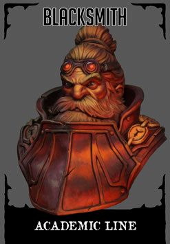 Academic Blacksmith bust