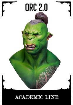 Academic Orc 2.0 bust