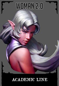 Academic Woman 2.0 bust