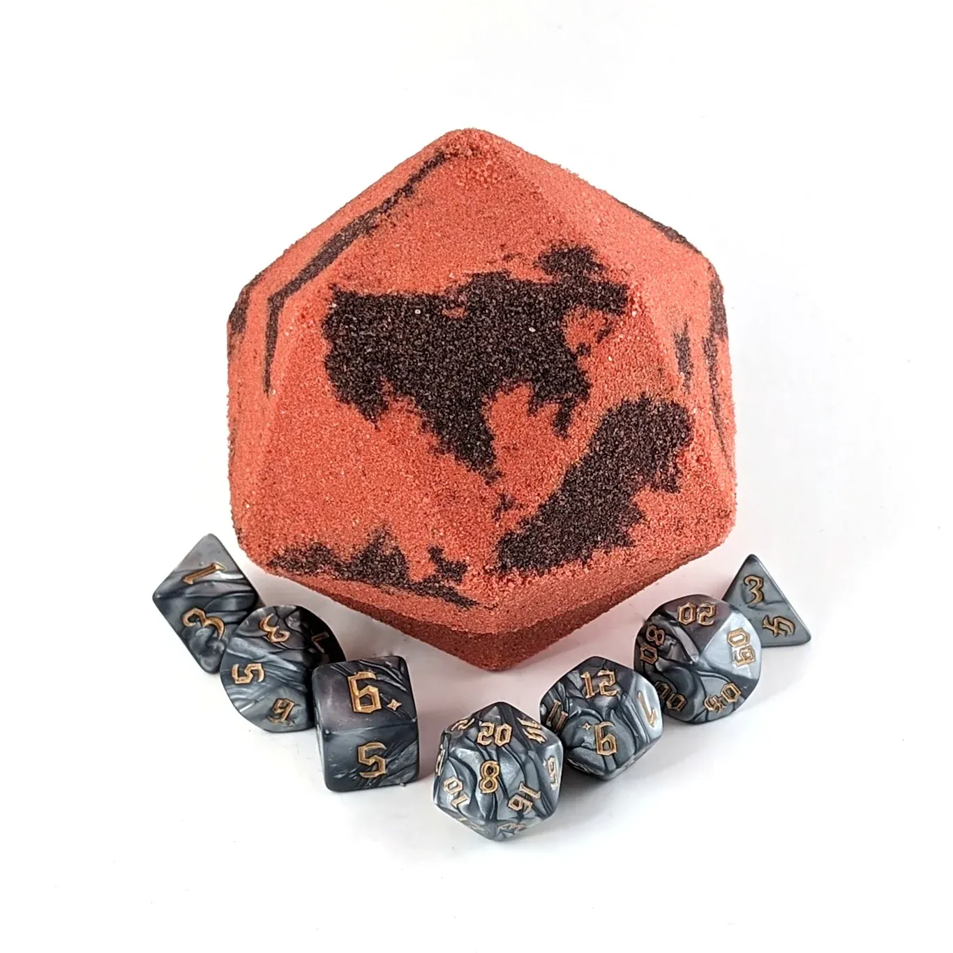 Barbarian dice bath bomb