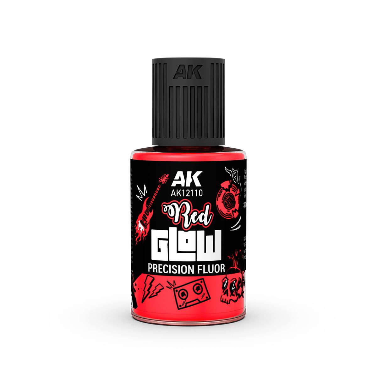 AK Interactive Red Glow Precision Fluor 30ml