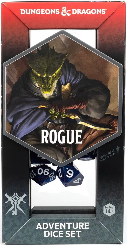 DnD Adventure Dice Rogue: Purple