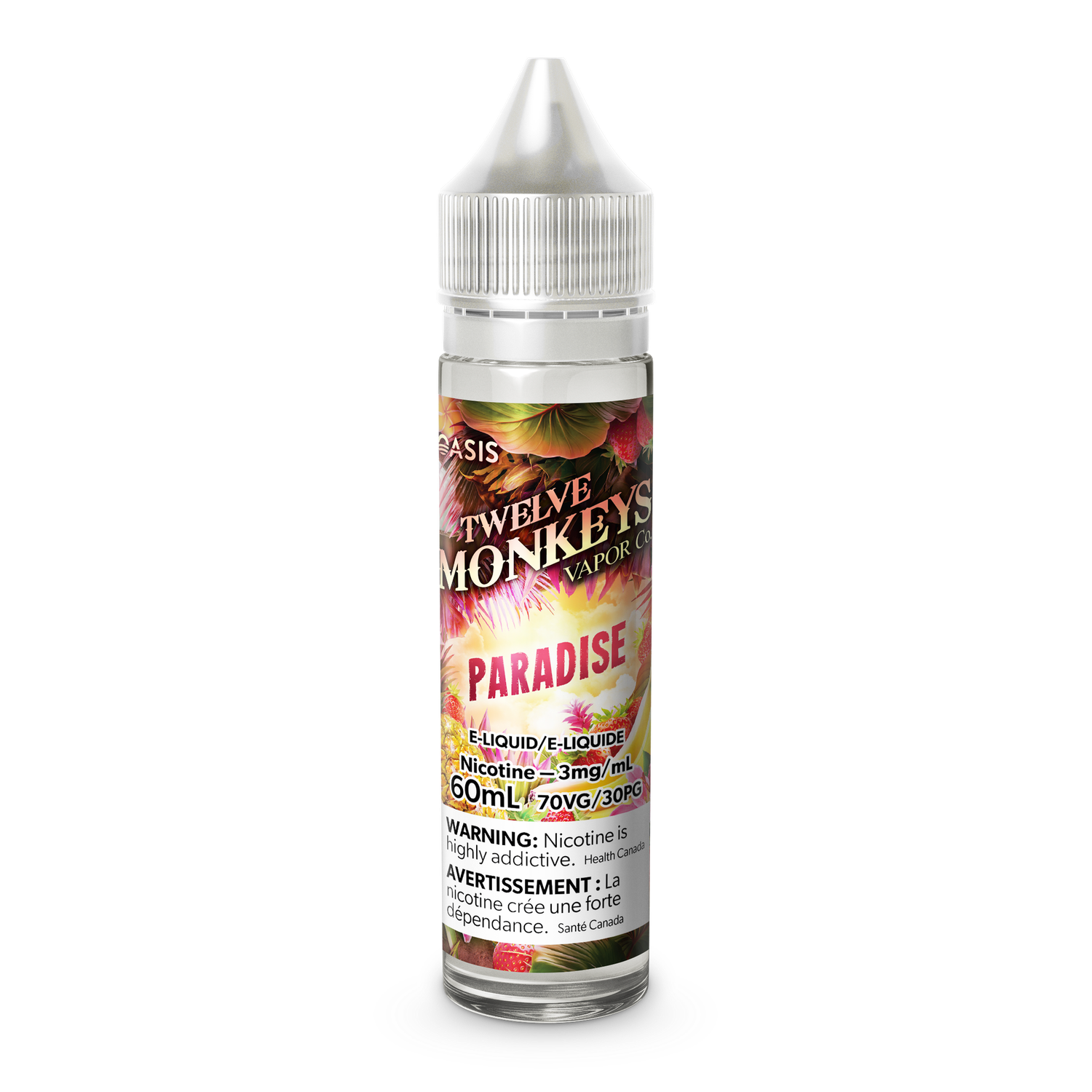 Paradise 60ml, Nicotine Strength: 3mg
